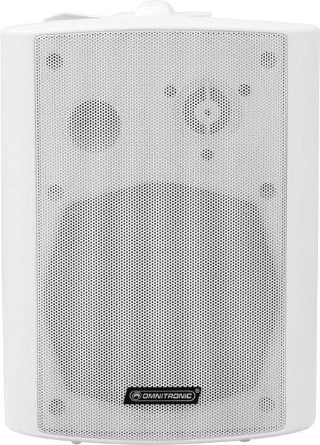 Omnitronic WP-5W ELA-Wandlautsprecher 30 W Weiß 1 St.