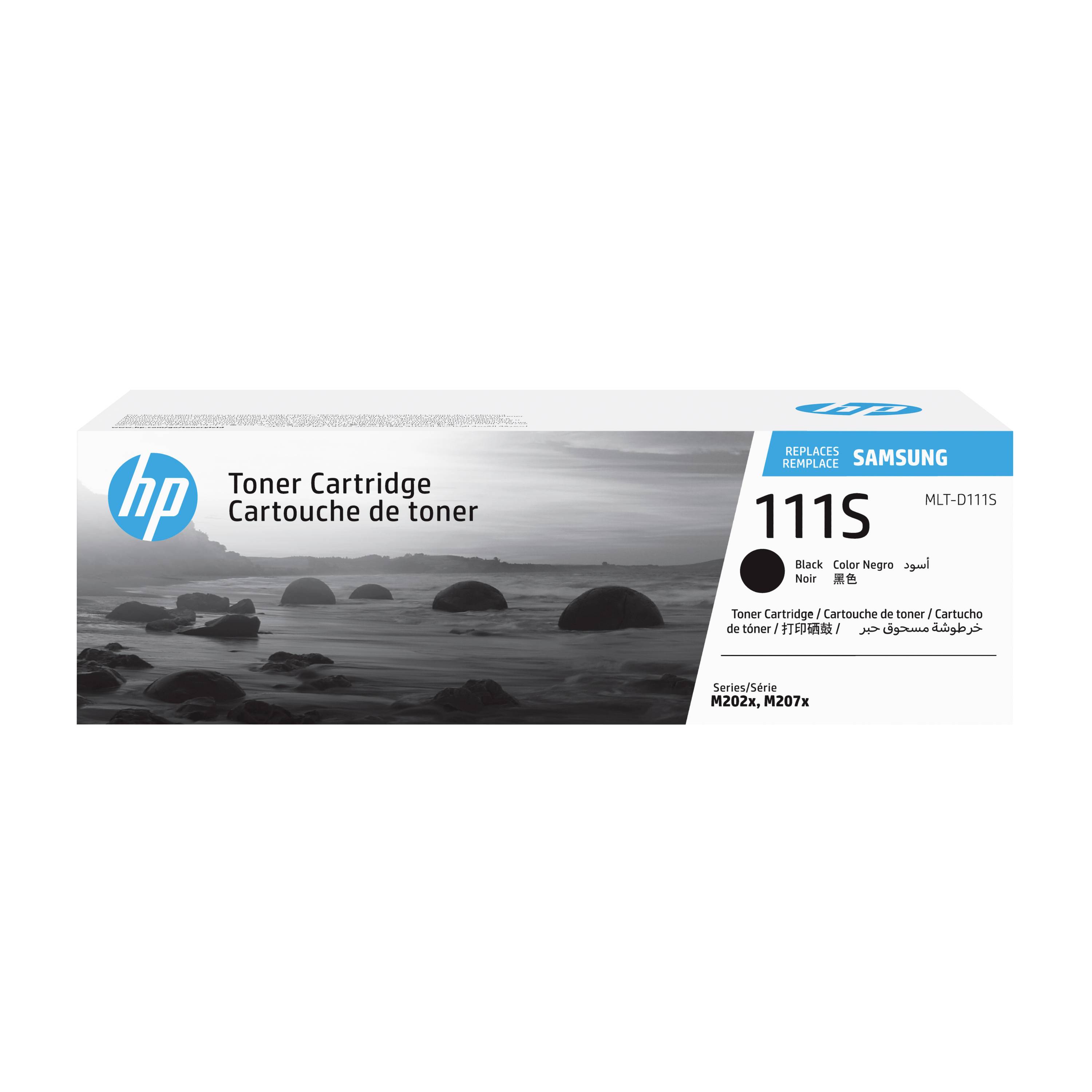 HP-Tonerkassettenbox mit der Bezeichnung 