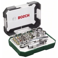 Bosch Accessories Promoline 2607017322 Bit-Set 26teilig Schlitz, Kreuzschlitz Phillips, Kreuzschlitz Pozidriv, Innen-Sechskant Bosch Accessories Promoline 2607017322 Bit-Set 26teilig Schlitz, Kreuzschlitz Phillips, Kreuzschlitz Pozidriv, Innen-Sechskant
