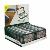 Bosch Accessories Promoline 2607017322 Bit-Set 26teilig Schlitz, Kreuzschlitz Phillips, Kreuzschlitz Pozidriv, Innen-Sechskant Bosch Accessories Promoline 2607017322 Bit-Set 26teilig Schlitz, Kreuzschlitz Phillips, Kreuzschlitz Pozidriv, Innen-Sechskant