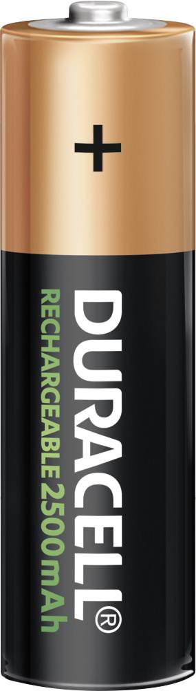 Duracell PreCharged HR06 Mignon (AA)-Akku NiMH 2500 mAh 1.2 V 4 St.