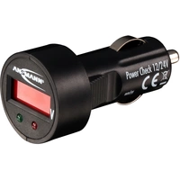 Ansmann PowerCheck12/24V-bl Kfz-Spannungsmesser 24 V, 12V Ansmann PowerCheck12/24V-bl Kfz-Spannungsmesser 24 V, 12V