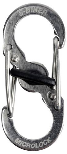 NITE Ize NI-LSBM-11-2R3 Karabiner MicroLock S-Biner 2 35 mm x 15 mm x 7 mm 2 St.
