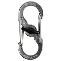 NITE Ize NI-LSBM-11-2R3 Karabiner MicroLock S-Biner 2 35 mm x 15 mm x 7 mm 2 St. NITE Ize NI-LSBM-11-2R3 Karabiner MicroLock S-Biner 2 35 mm x 15 mm x 7 mm 2 St.