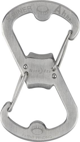 NITE Ize Schlüssel-Karabiner NI-SBO-03-11 S-Biner Ahhh Edelstahl 1 St.