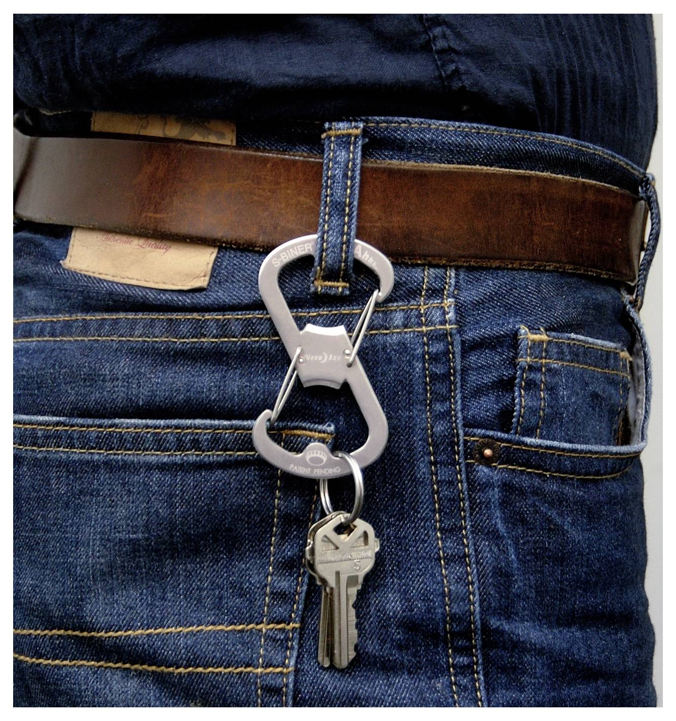 NITE Ize Schlüssel-Karabiner NI-SBO-03-11 S-Biner Ahhh Edelstahl 1St.