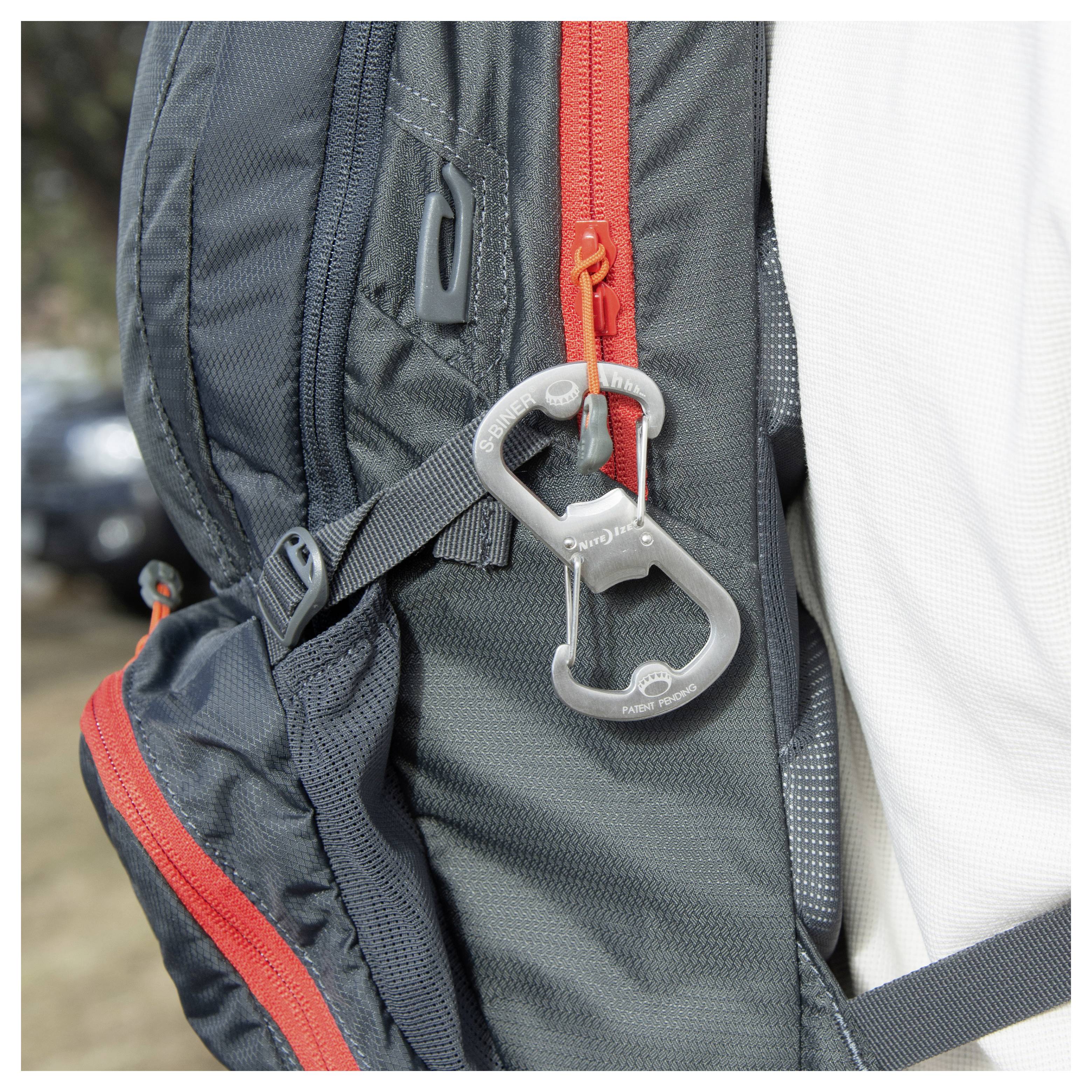 NITE Ize Schlüssel-Karabiner NI-SBO-03-11 S-Biner Ahhh Edelstahl 1St.