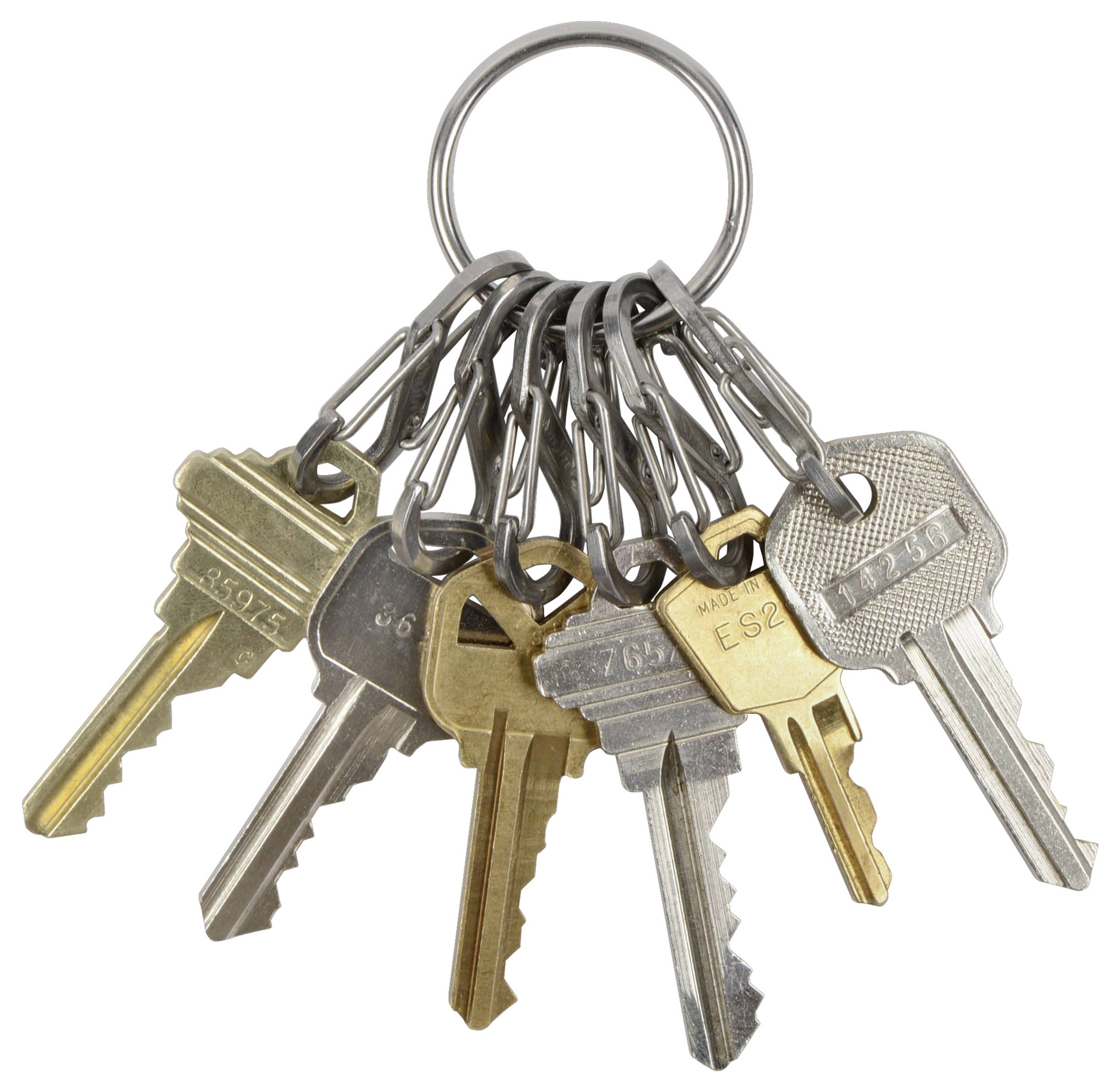 NITE Ize Schlüsselring NI-KRGS-11-R3 KeyRing 6 S-Biner Silber 1St.