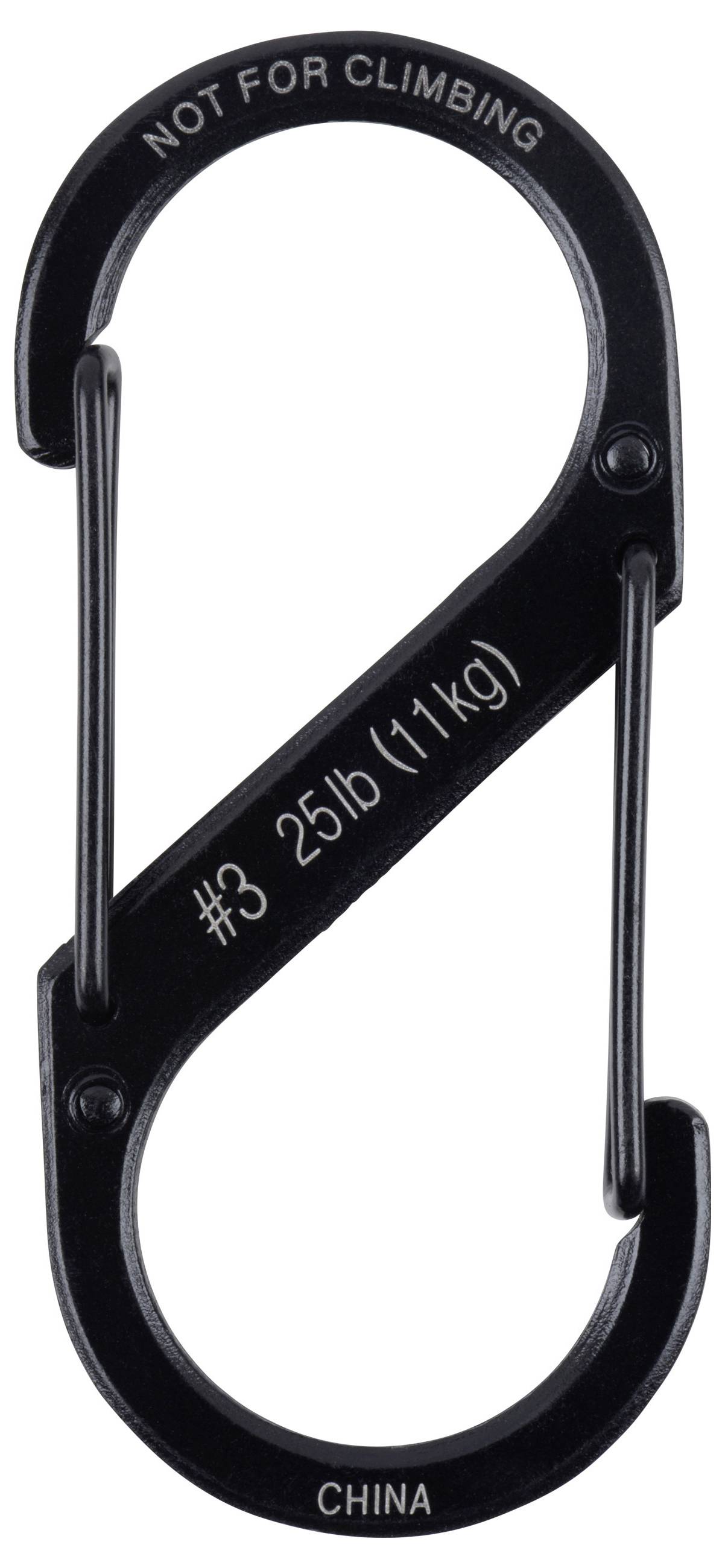 NITE Ize NI-SB3-03-01 Karabiner S-Biner Gr. 3 67 mm x 29 mm 1 St.