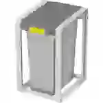 Hailo ProfiLine Öko XL 9352020 Mülltrenn-System 35l Kunststoff (B x H x T) 350 x 570 x 415mm Grau 1St. Hailo ProfiLine Öko XL 9352020 Mülltrenn-System 35l Kunststoff (B x H x T) 350 x 570 x 415mm Grau 1St.