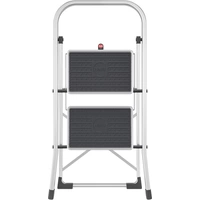 Hailo K70 4392-801 Aluminium Klapptritt klappbar Arbeitshöhe (max.): 2.25 m Silber, Schwarz 3.3 kg Hailo K70 4392-801 Aluminium Klapptritt klappbar Arbeitshöhe (max.): 2.25 m Silber, Schwarz 3.3 kg