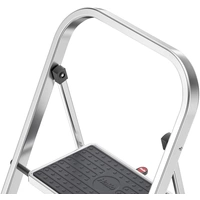 Hailo K70 4393-801 Aluminium Klapptritt klappbar Arbeitshöhe (max.): 270cm Silber, Schwarz 5.1kg Hailo K70 4393-801 Aluminium Klapptritt klappbar Arbeitshöhe (max.): 270cm Silber, Schwarz 5.1kg