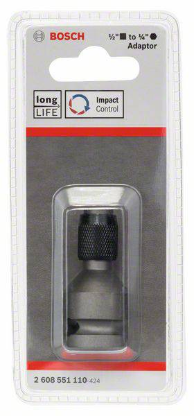 Bosch Accessories 2608551110 Steckschlüssel-Adapter Antrieb 1/2" (12.5 mm) 35 mm 1 St.