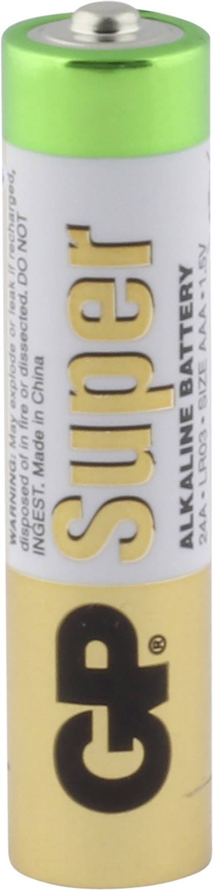 GP Super Micro (AAA)-Batterie Alkali-Mangan 1.5 V 40 St.
