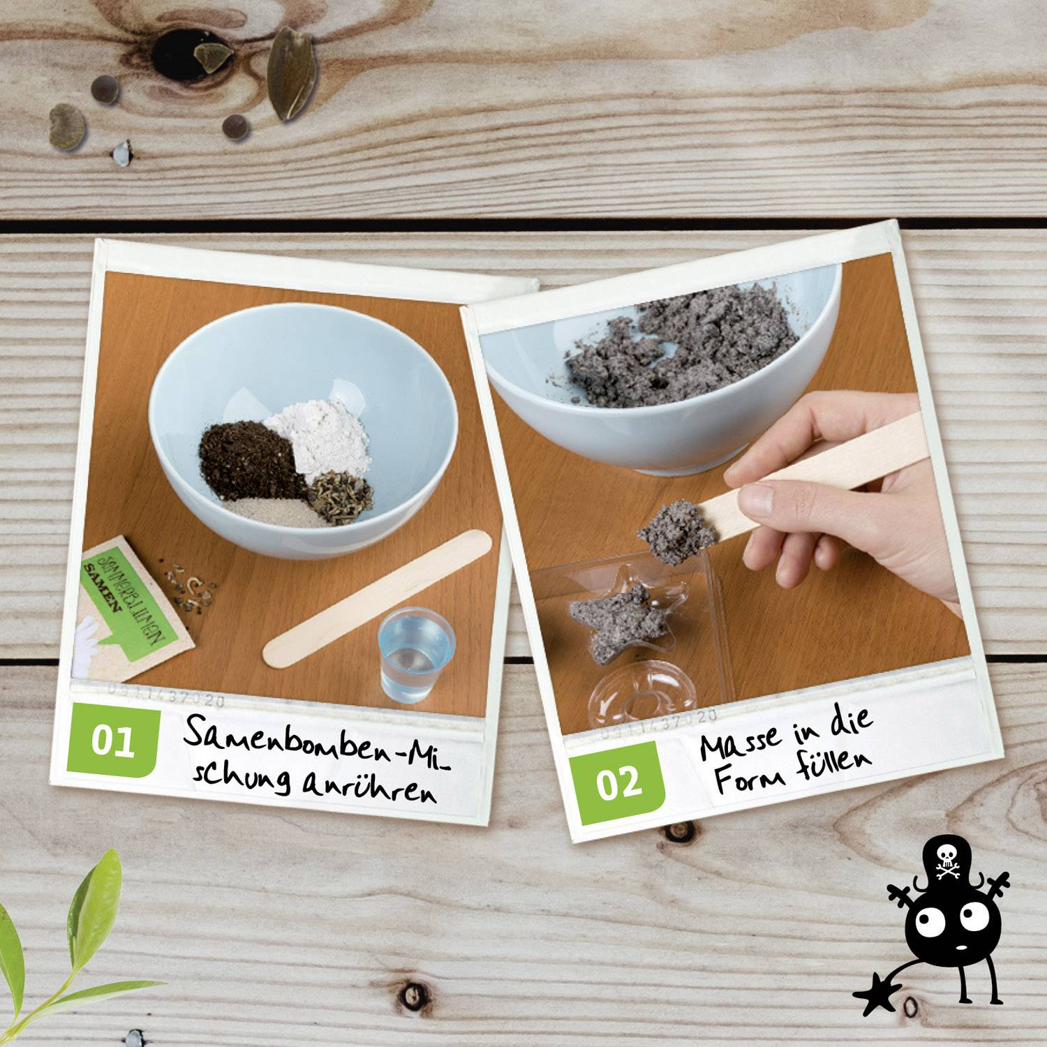 Kosmos 604028 Garten-Piraten Bastelbox ab 8 Jahre