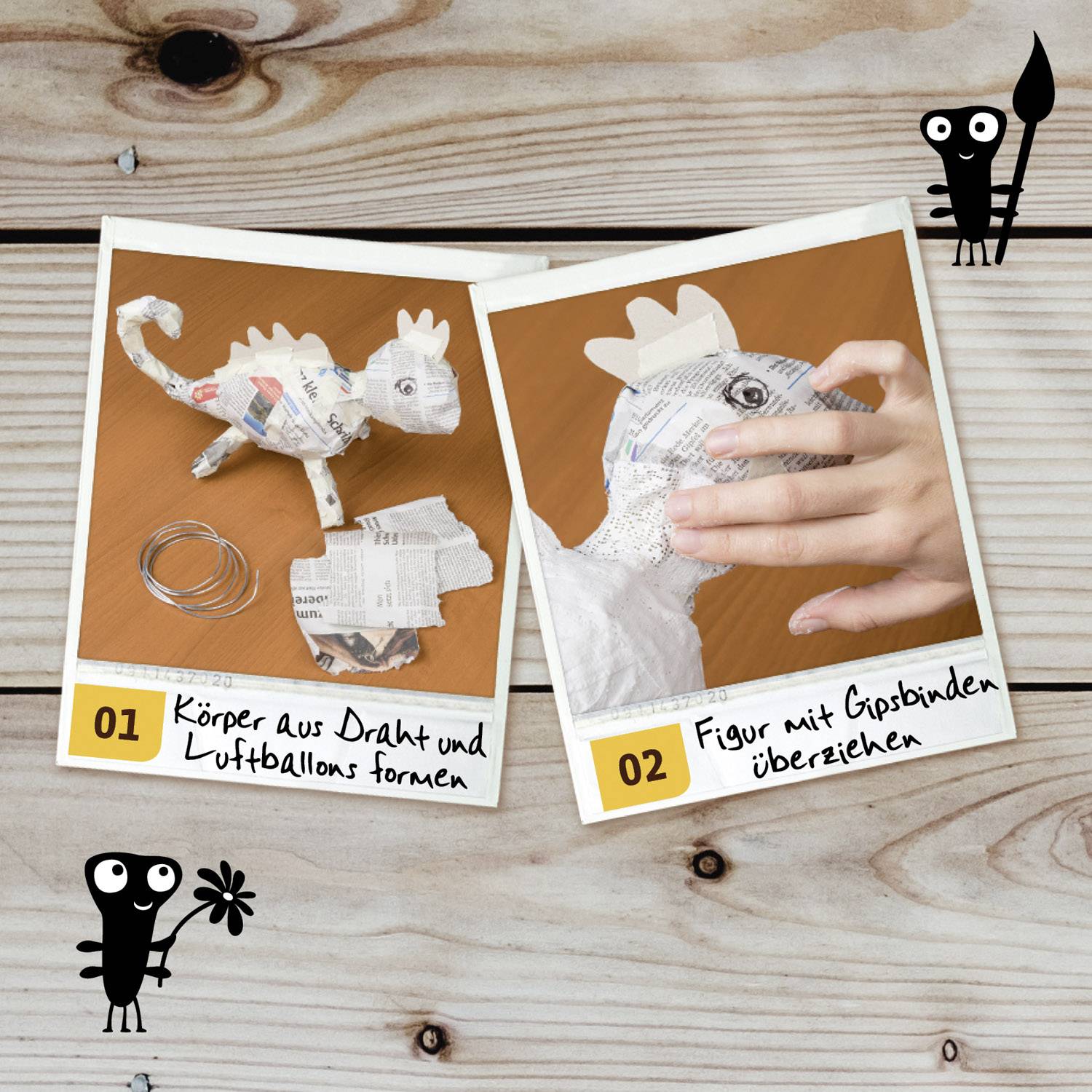 Kosmos 604066 Gips-Skulptur Basteln Bastelbox ab 8 Jahre