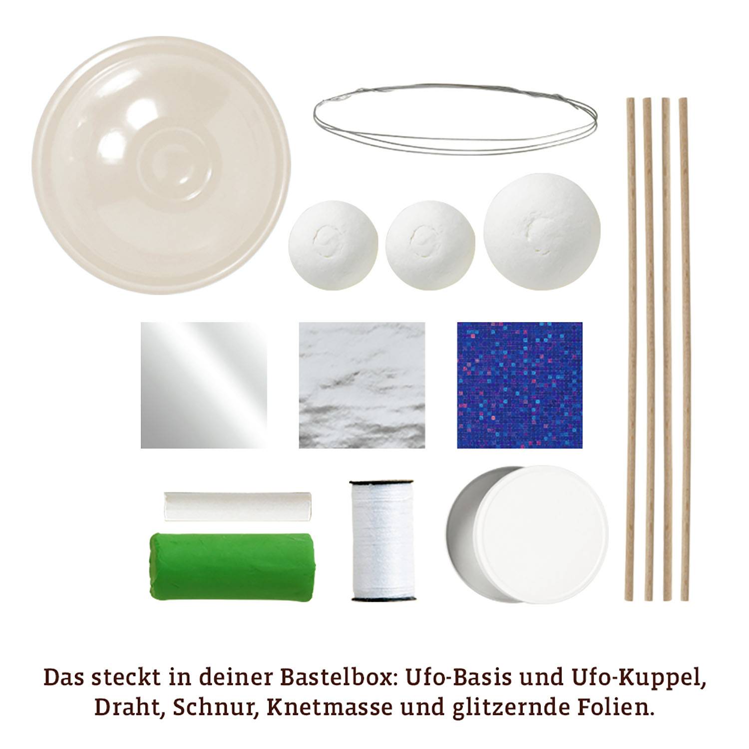 Kosmos 604127 UFOs basteln Basteln Experimentier-Box ab 7 Jahre