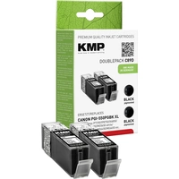 KMP Druckerpatrone ersetzt Canon PGI-550BK XL Kompatibel 2er-Pack Schwarz C89D 1518,0021 KMP Druckerpatrone ersetzt Canon PGI-550BK XL Kompatibel 2er-Pack Schwarz C89D 1518,0021