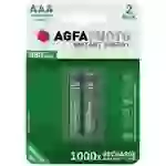 AgfaPhoto HR03 Micro (AAA)-Akku NiMH 950 mAh 1.2V 2St. AgfaPhoto HR03 Micro (AAA)-Akku NiMH 950 mAh 1.2V 2St.