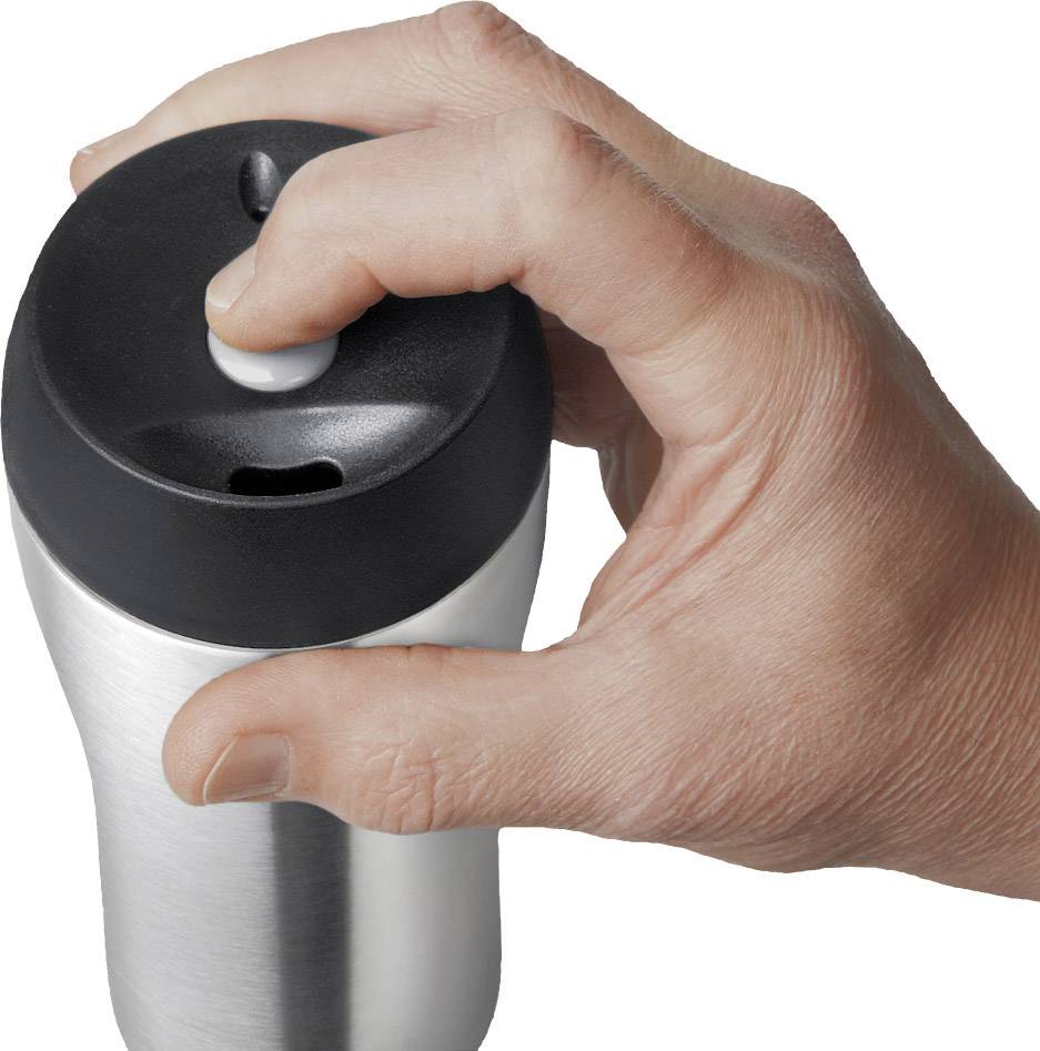 Isosteel Thermobecher Edelstahl (gebürstet) 400ml VA-9581Q