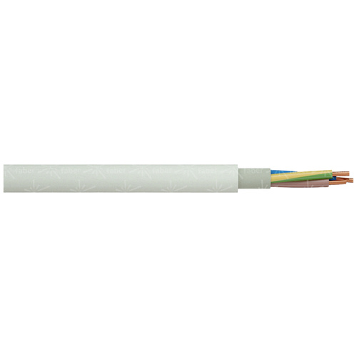 Faber Kabel 20006-50 Mantelleitung NYM-J 3 G 1.50 mm² Grau 50 m