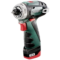 Metabo PowerMaxx BS 600079500 Akku-Bohrschrauber 12 V 2 Ah Li-Ion inkl. Akku Metabo PowerMaxx BS 600079500 Akku-Bohrschrauber 12 V 2 Ah Li-Ion inkl. Akku