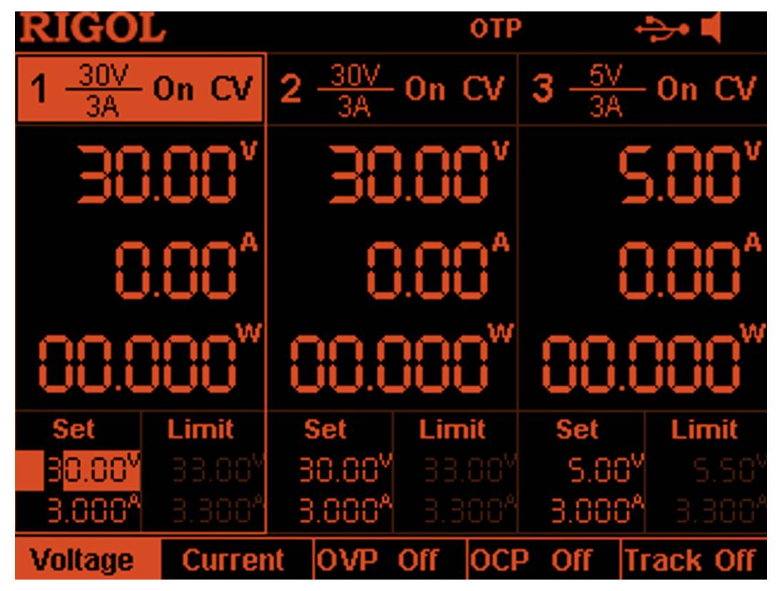 Rigol DP832 Labornetzgerät, einstellbar 0 - 30 V/DC 0 - 3A 195W Anzahl Ausgänge 3 x