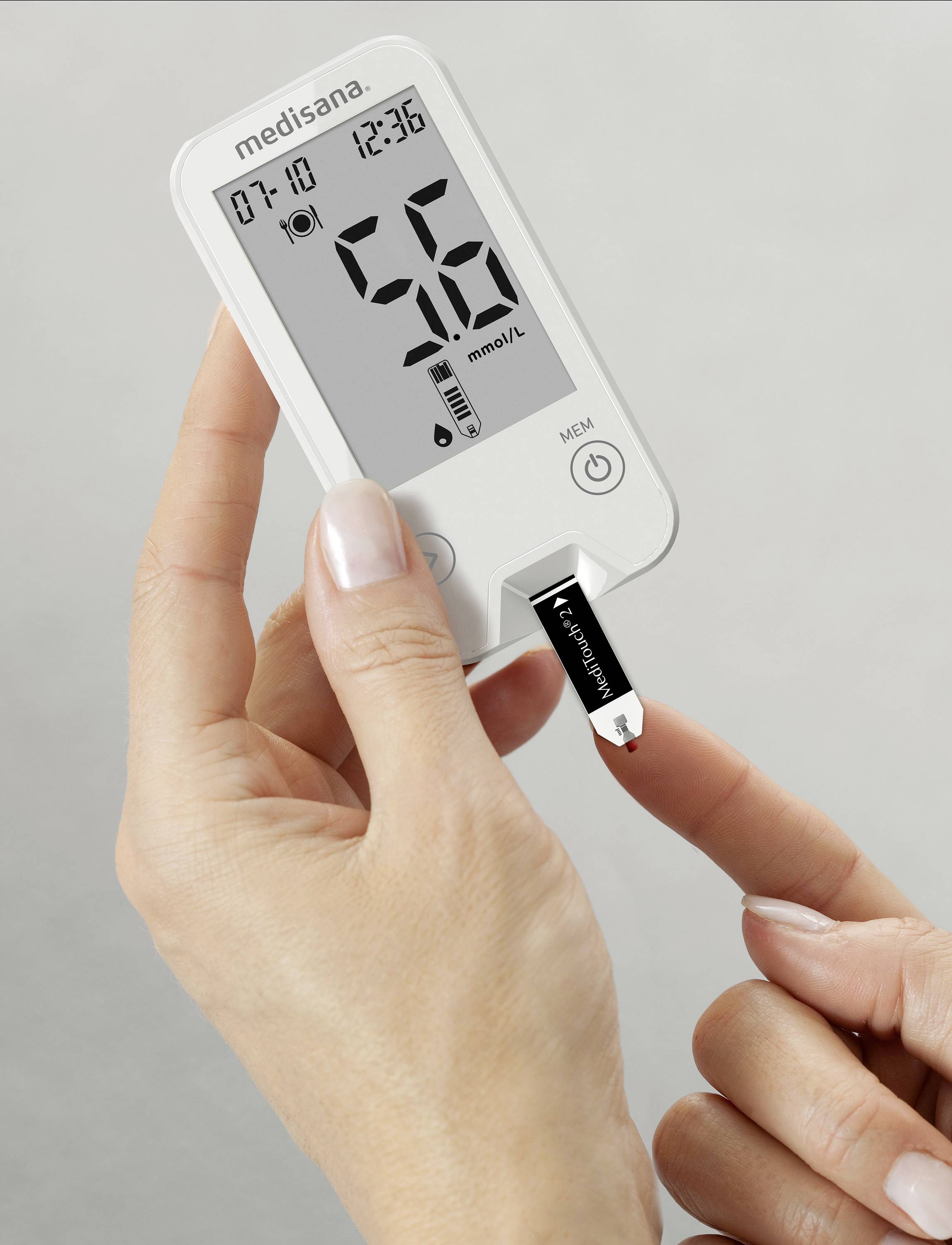 Medisana MediTouch® 2 mmol/L Blutzuckermessgerät