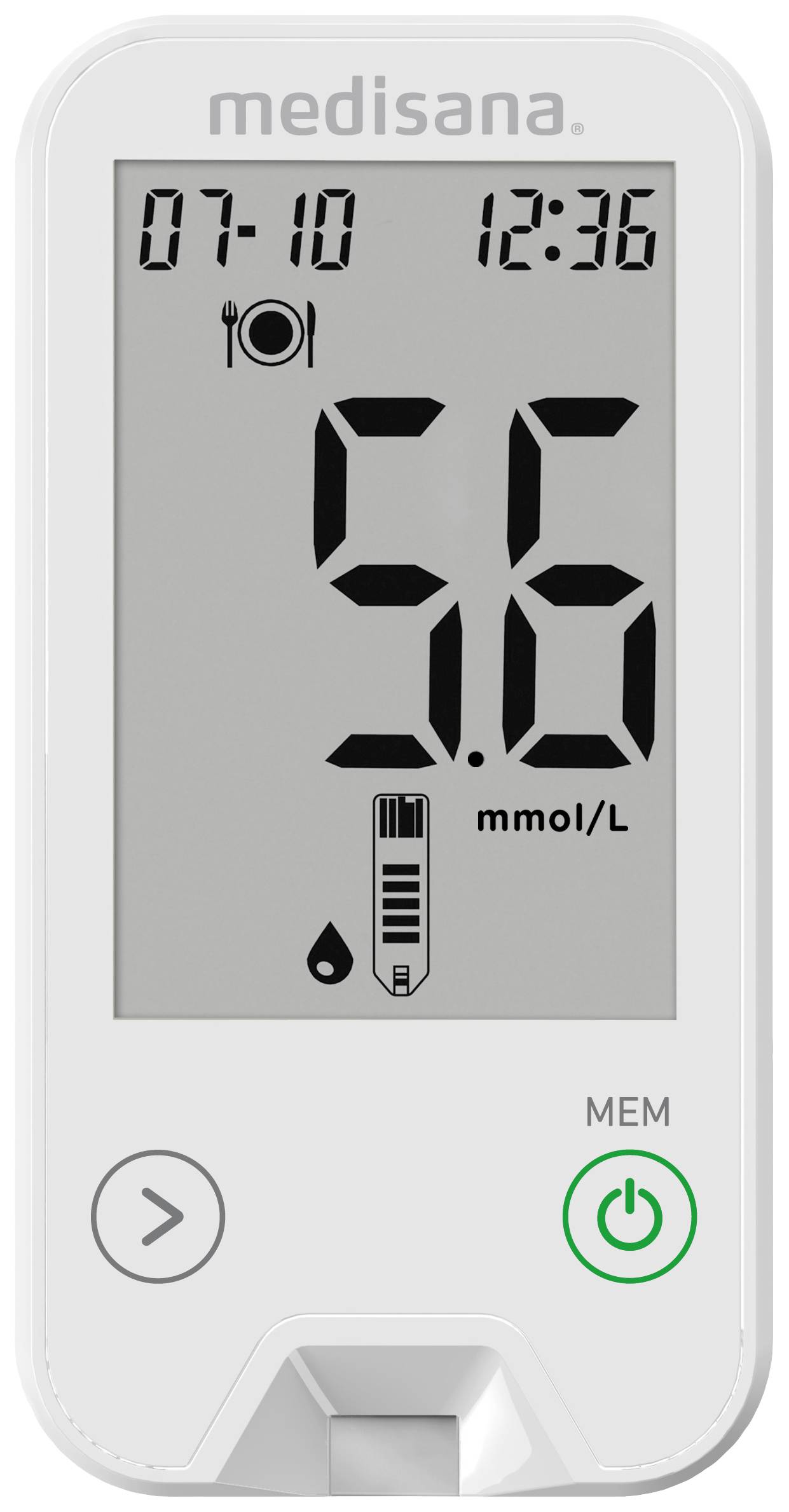 Medisana MediTouch® 2 mmol/L Blutzuckermessgerät