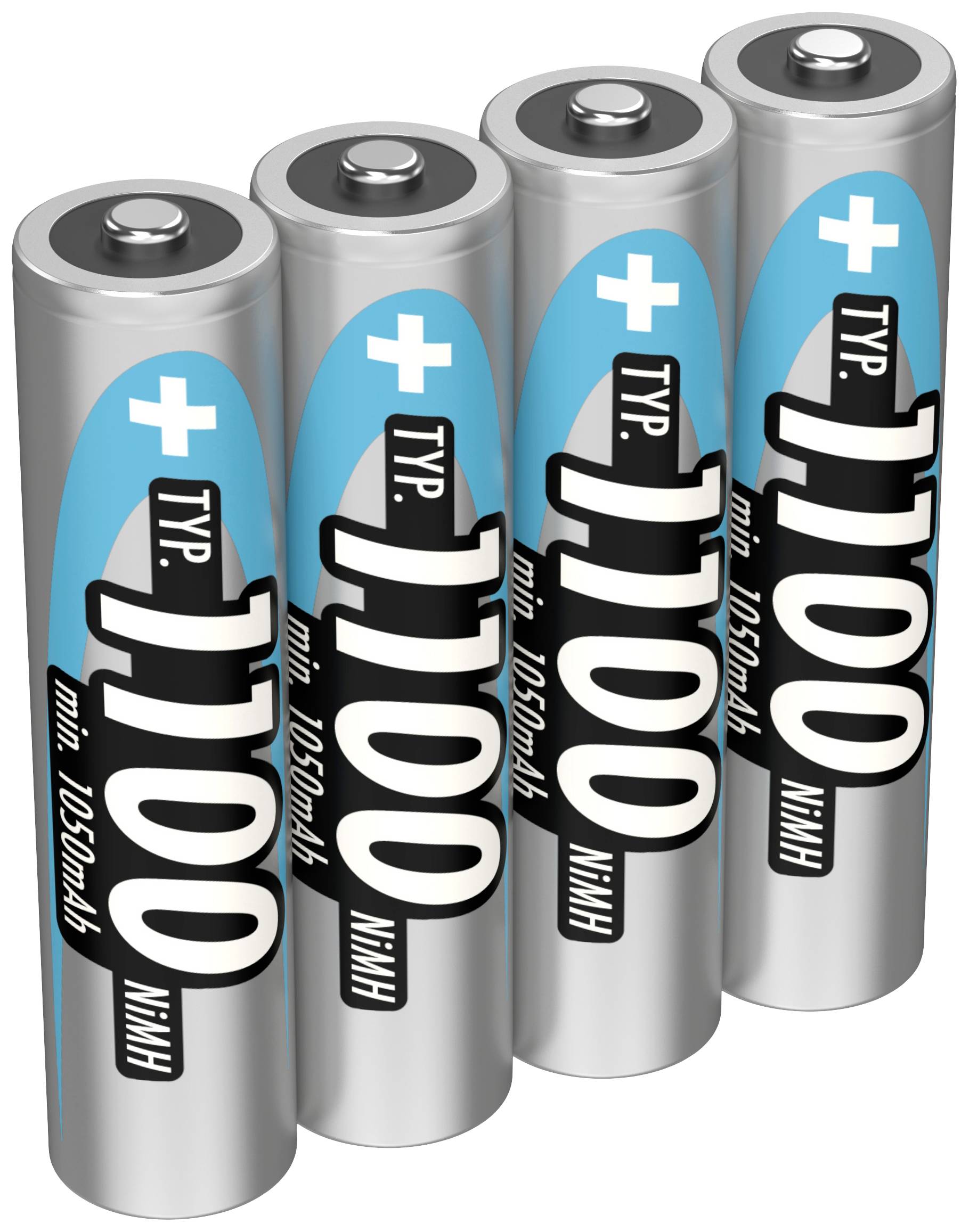 Ansmann HR03 +Box Micro (AAA)-Akku NiMH 1050 mAh 1.2 V 4 St.