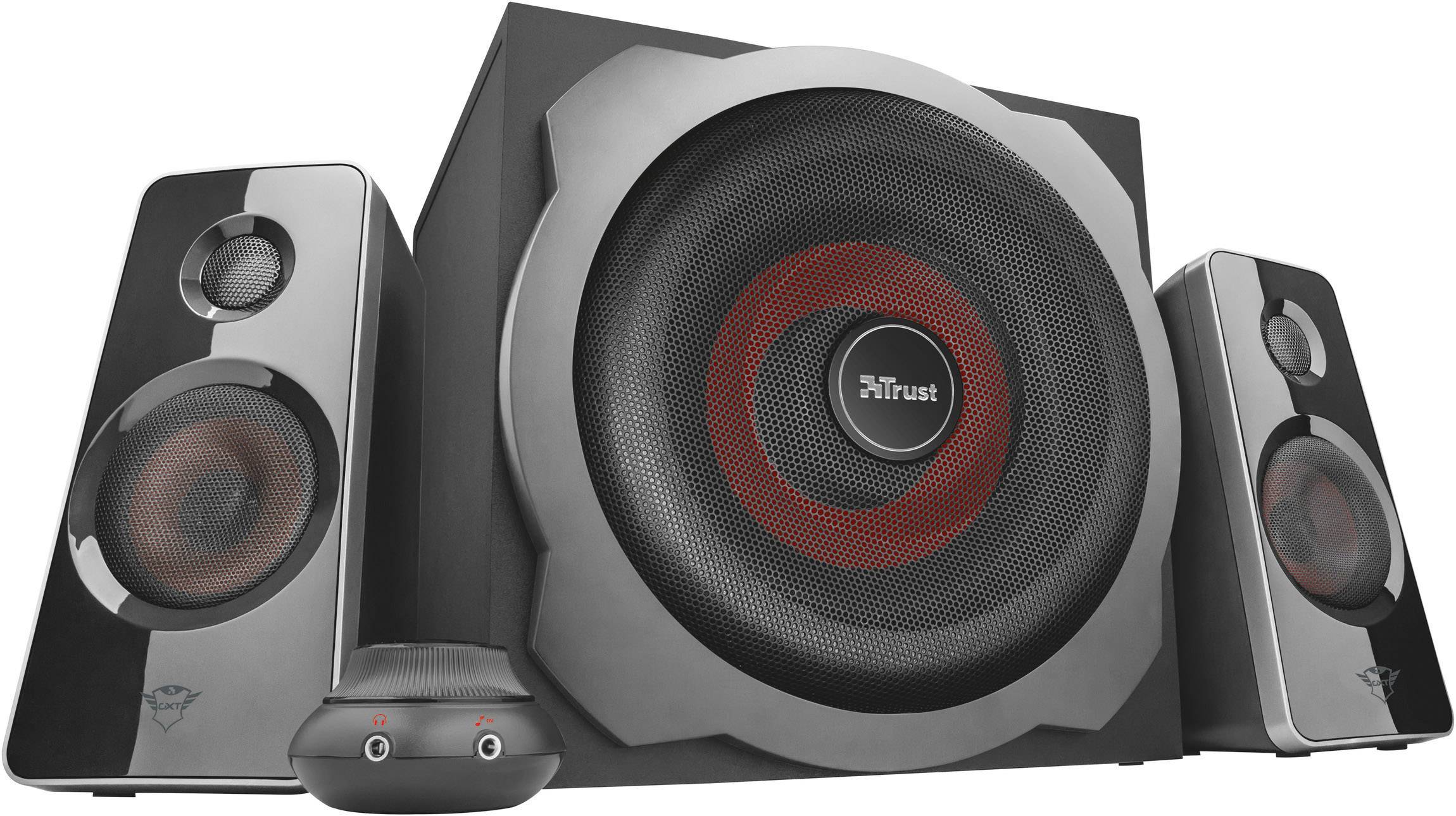 Trust GTX38 Ultimate Bass 2.1 PC-Lautsprecher Kabelgebunden 60 W Schwarz
