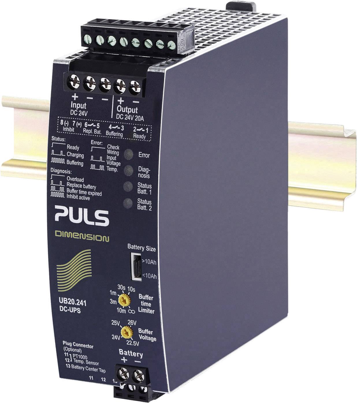 PULS UB20.241 Hutschienen-Netzteil (DIN-Rail) 24 V/DC 20 A 480 W Anzahl Ausgänge:1 x Inhalt 1 St.