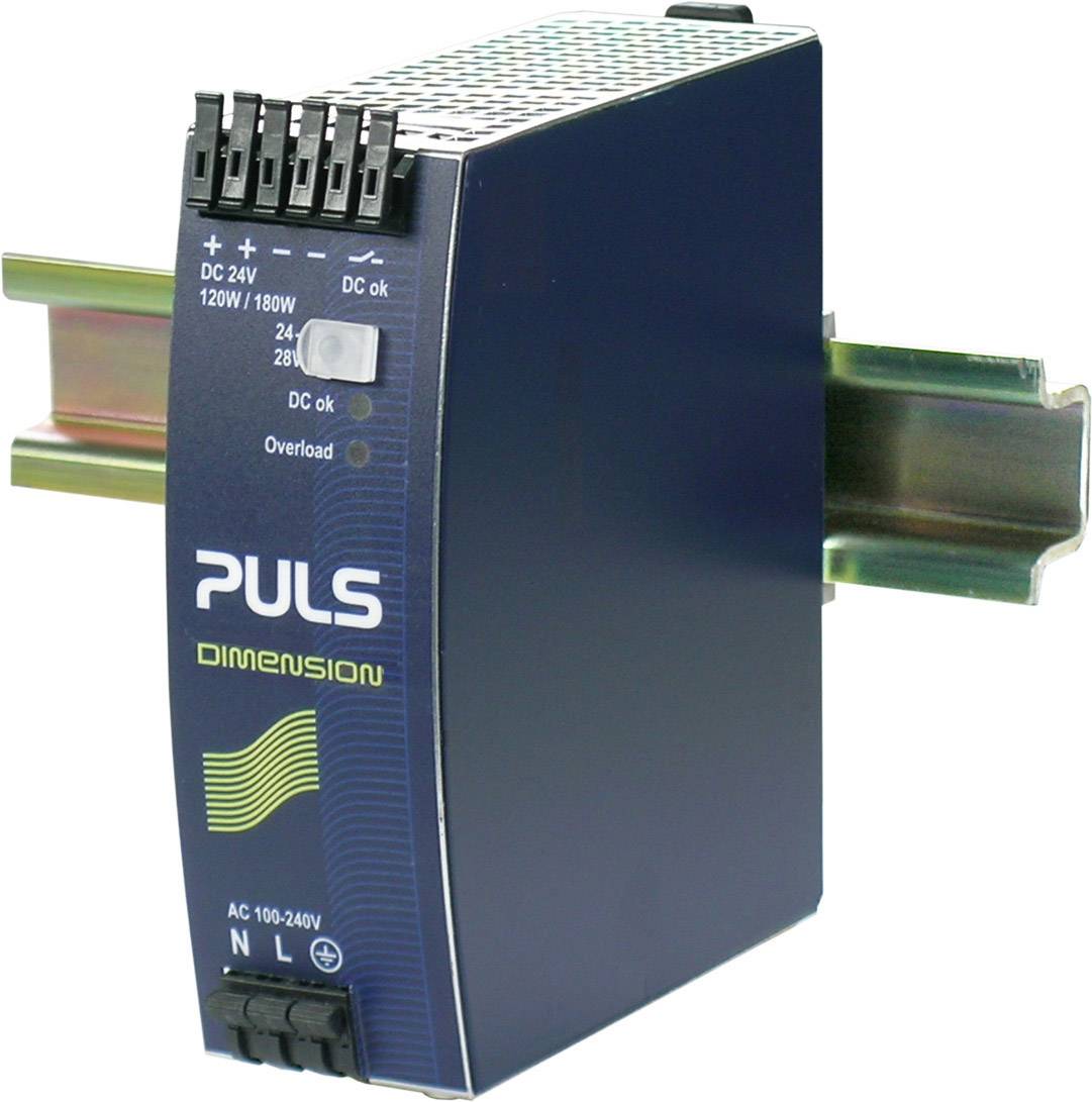 PULS QS5.241-A1 Hutschienen-Netzteil (DIN-Rail) 24 V/DC 5A 120W Anzahl Ausgänge:1 x Inhalt 1St.