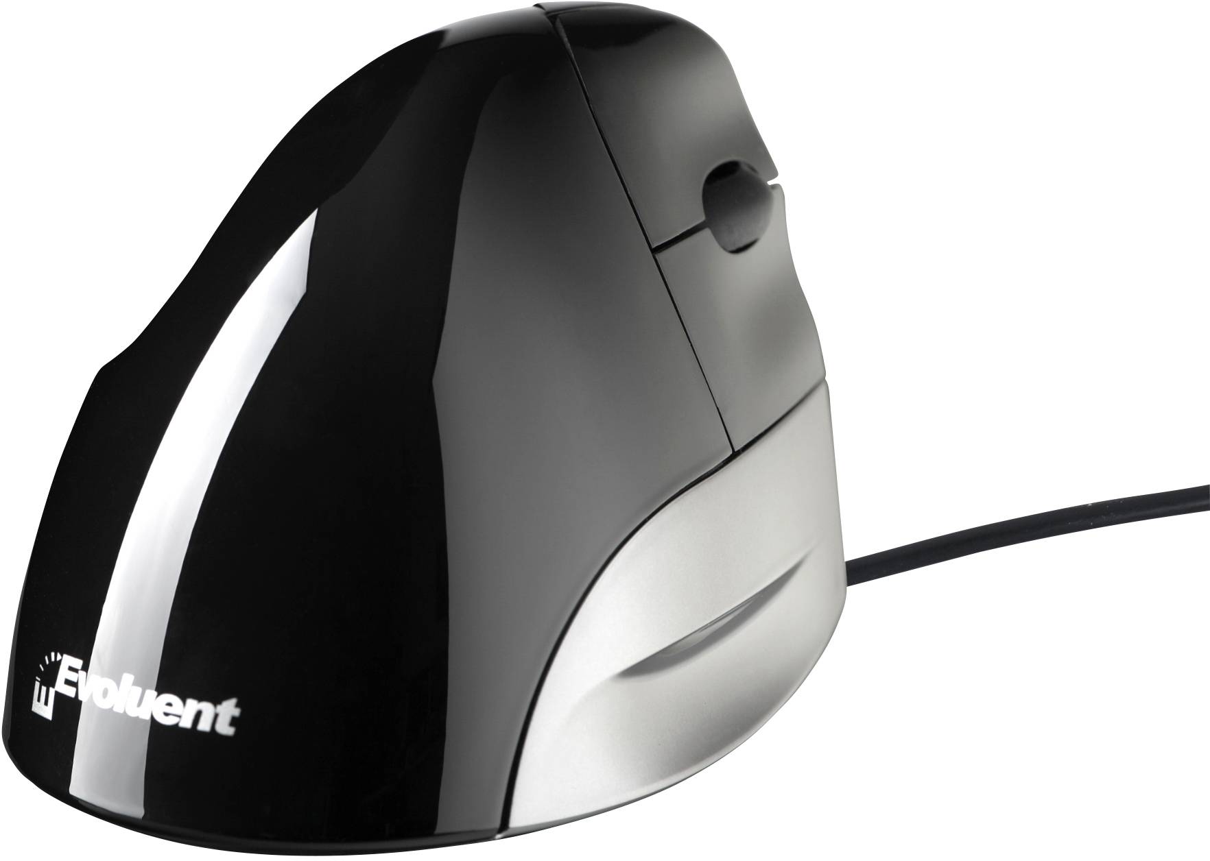Evoluent Vertical Mouse Standard Right VMSR Ergonomische Maus USB Optisch 2 Tasten Ergonomisch