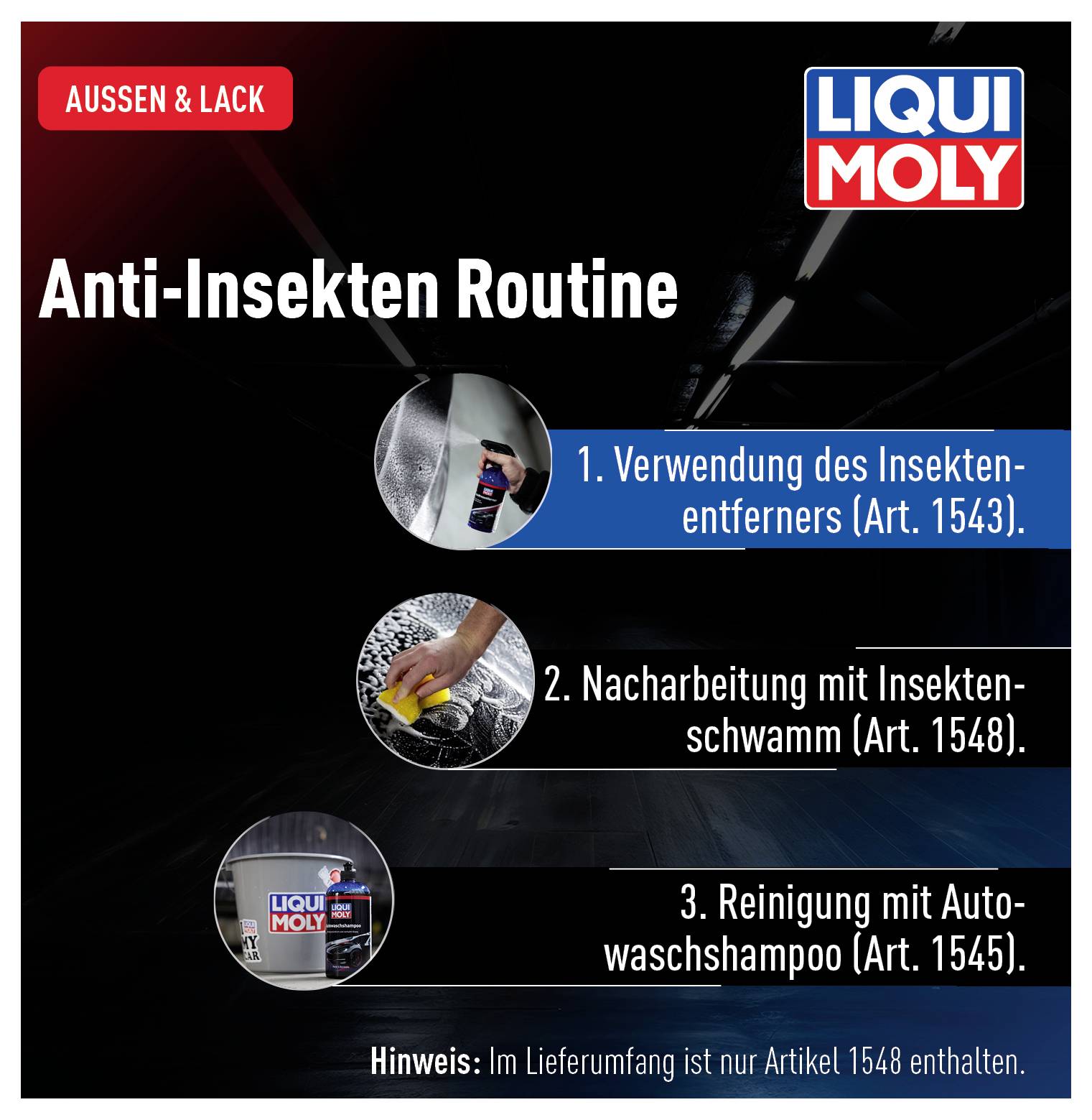 Liqui Moly 1548 Insektenschwamm 1St.