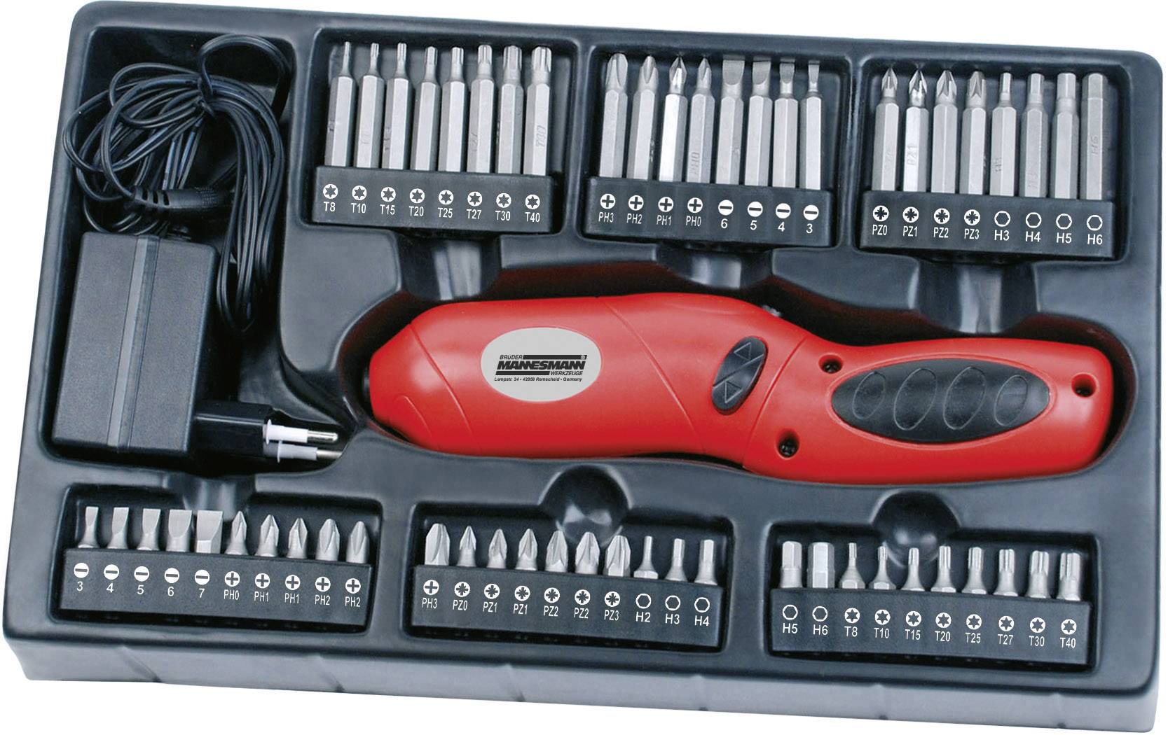 Brüder Mannesmann M29066 Werkzeugset Heimwerker 156teilig