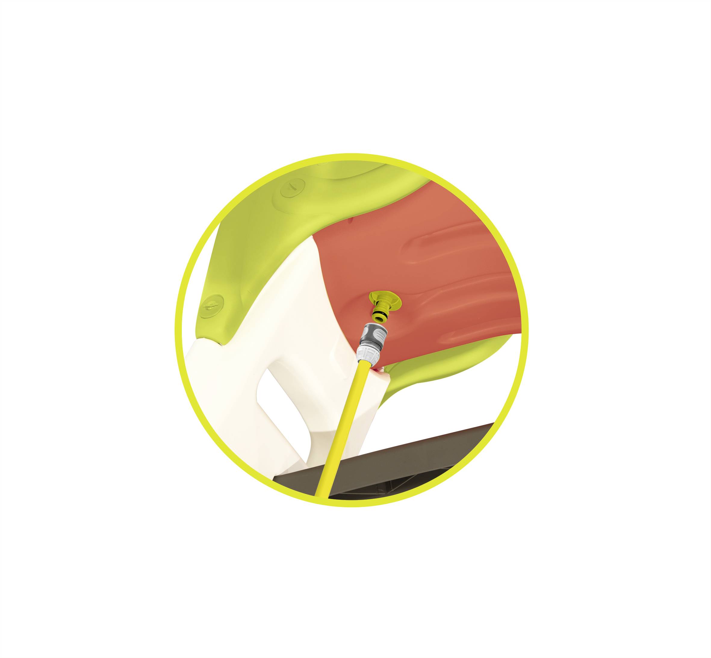 Smoby KS Rutsche mit Wasseranschluss