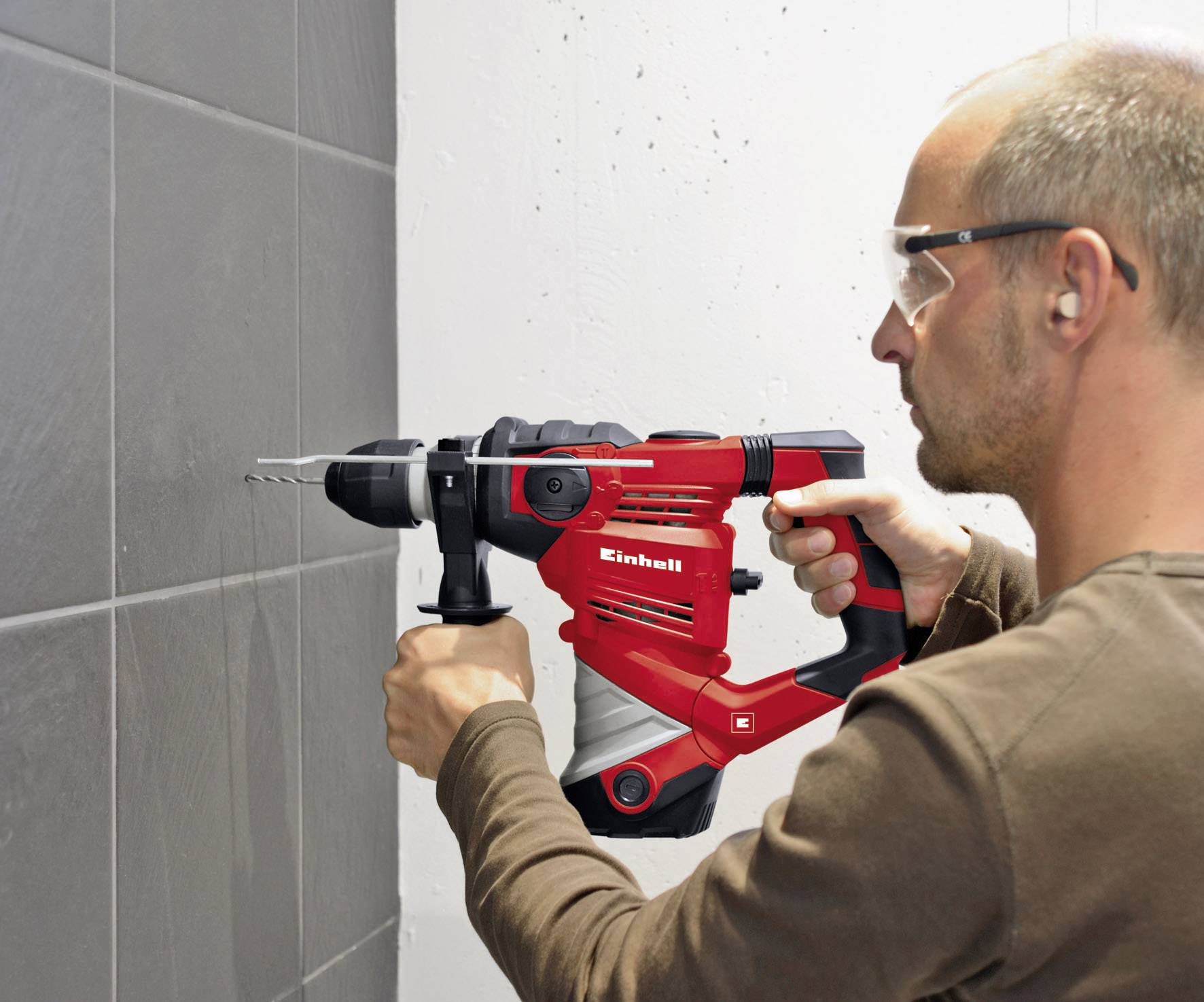 Einhell TH-RH 900/1 SDS-Plus-Bohrhammer 900W inkl. Koffer