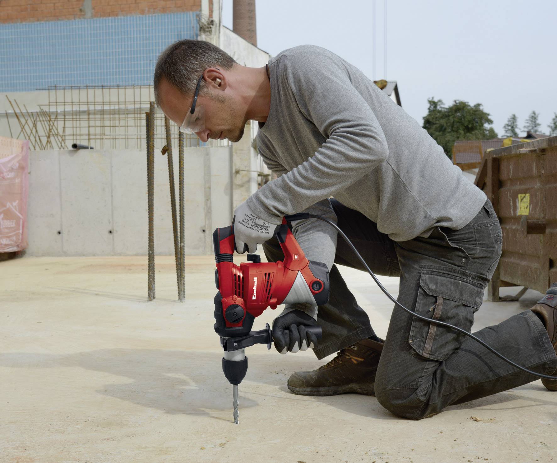 Einhell TH-RH 900/1 SDS-Plus-Bohrhammer 900W inkl. Koffer