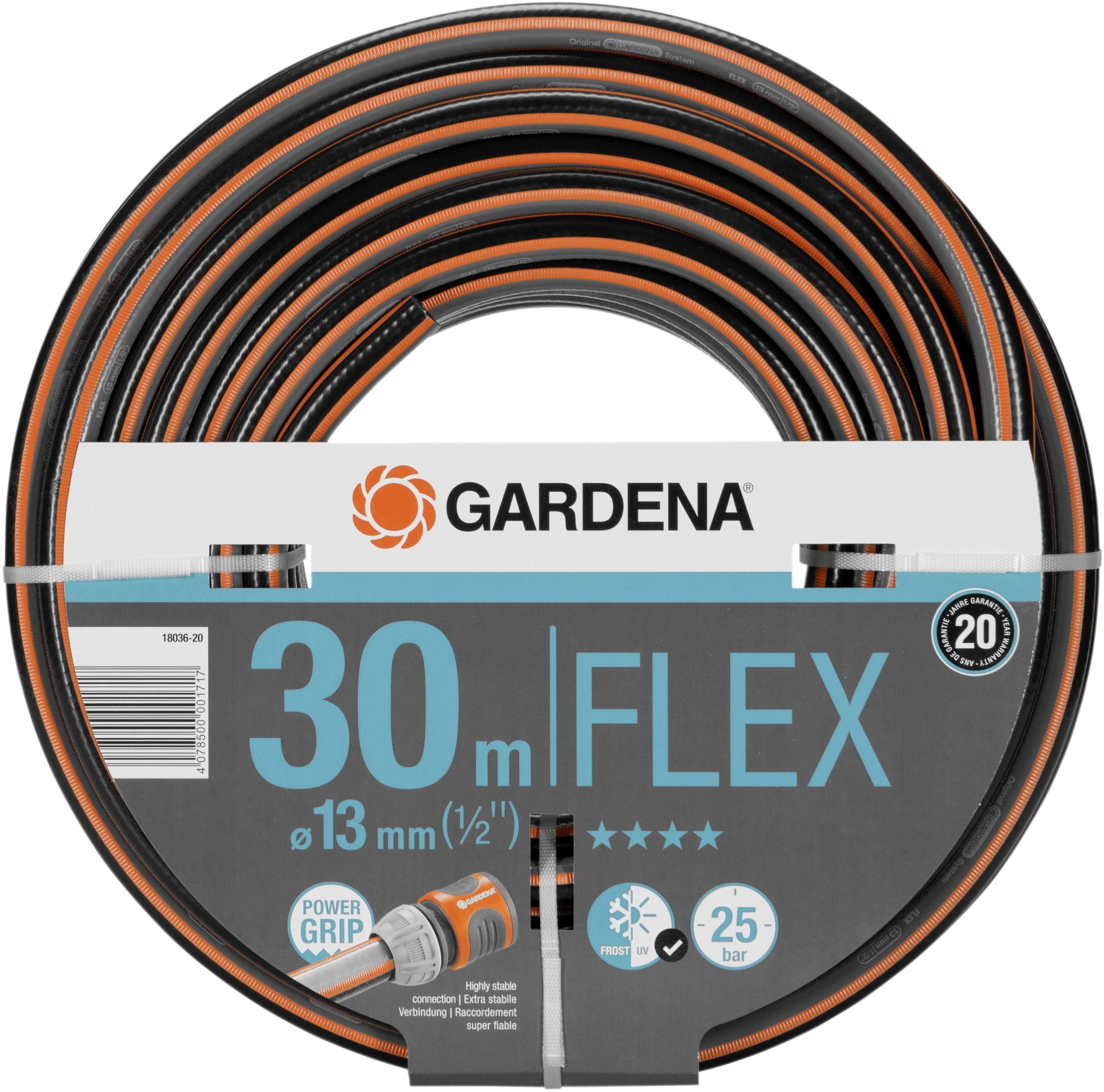 GARDENA 18036-20 13 mm 30 m 1/2 Zoll 1 St. Schwarz, Orange Gartenschlauch