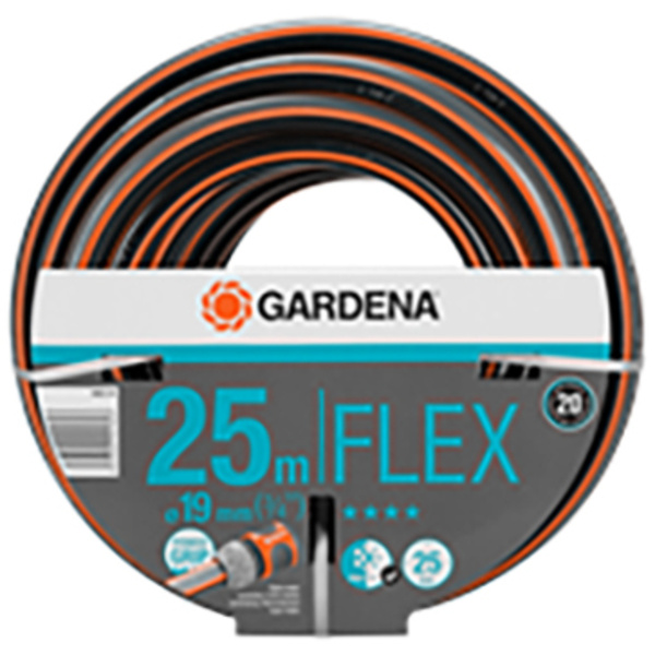 Gardena Comfort FLEX 18053-20 19 mm 25 m 3/4 Zoll 1 St. Schwarz, Orange Gartenschlauch