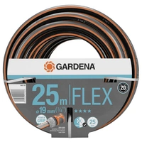Gardena Comfort FLEX Schlauch 19 mm (3/4"), 25 m 18053-20 19 mm 25 m 3/4 Zoll 1 St. Schwarz Gardena Comfort FLEX Schlauch 19 mm (3/4"), 25 m 18053-20 19 mm 25 m 3/4 Zoll 1 St. Schwarz