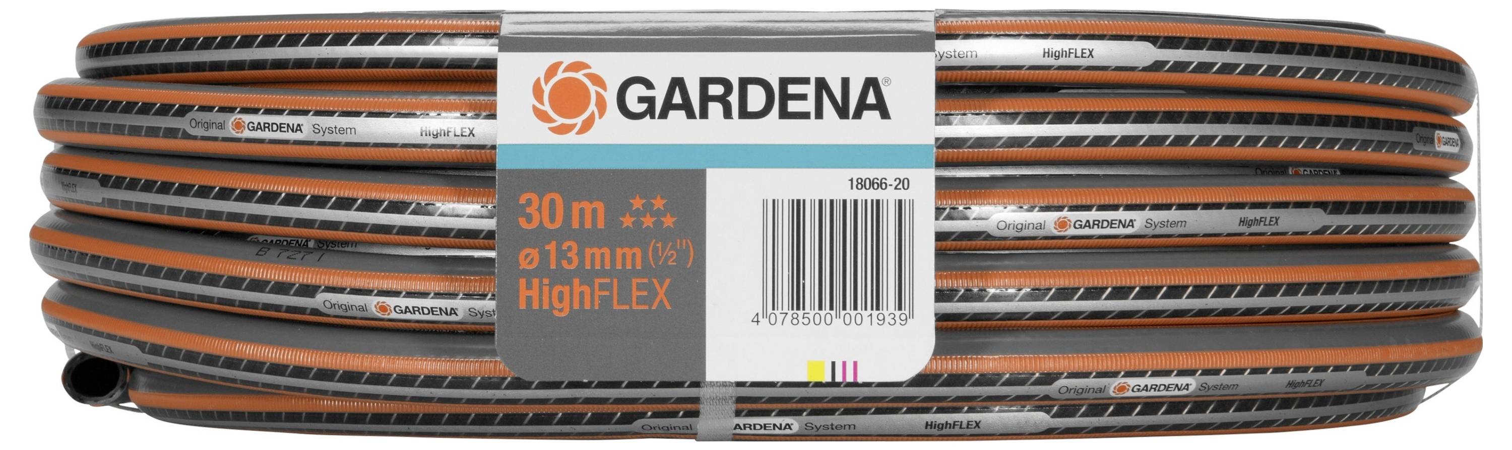GARDENA 18066-20 13 mm 30 m 1/2 Zoll 1 St. Grau, Schwarz, Orange Gartenschlauch