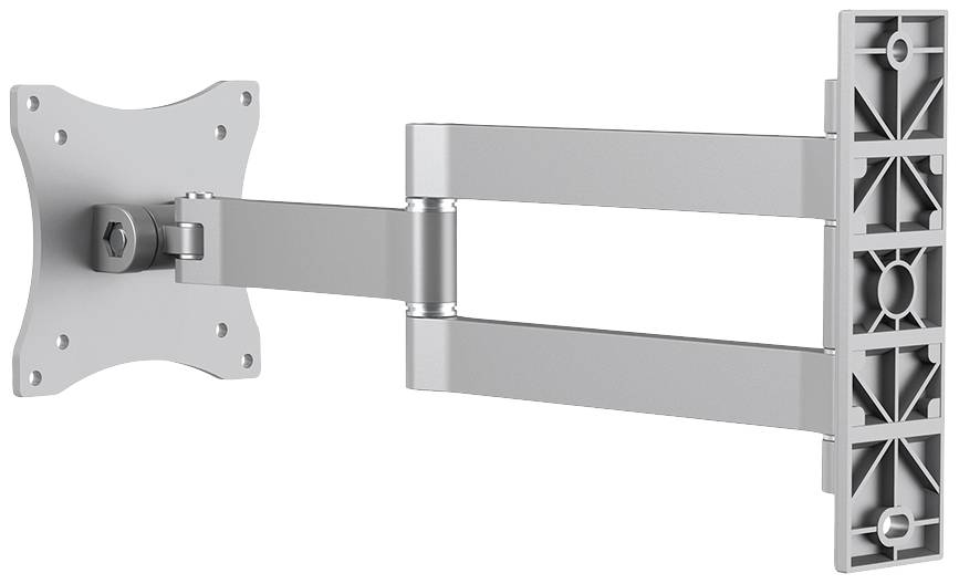 Neomounts FPMA-W830 1fach Monitor-Wandhalterung 25,4 cm (10") - 68,6 cm (27") Silber Neigbar, Schwenkbar