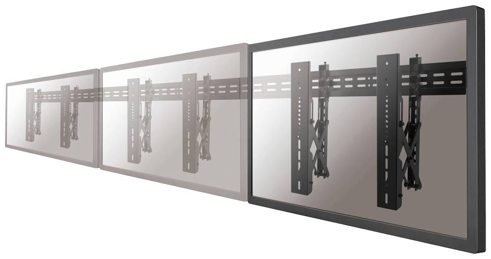 Neomounts LED-VW1000BLACK TV-Wandhalterung Ausziehbar 81,3 cm (32") - 190,5 cm (75") Starr