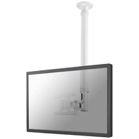 Neomounts FPMA-C100WHITE 1fach Monitor-Deckenhalterung 25,4cm (10") - 76,2cm (30") Weiß Höhenverstellbar, Neigbar, Schwenkbar Neomounts FPMA-C100WHITE 1fach Monitor-Deckenhalterung 25,4cm (10") - 76,2cm (30") Weiß Höhenverstellbar, Neigbar, Schwenkbar