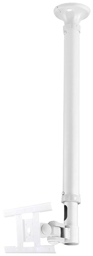 Neomounts FPMA-C100WHITE 1fach Monitor-Deckenhalterung 25,4 cm (10") - 76,2 cm (30") Weiß Höhenverstellbar, Neigbar, Schwenkbar, Rotierbar