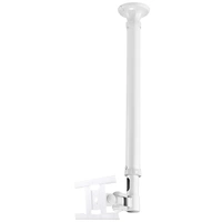 Neomounts FPMA-C100WHITE 1fach Monitor-Deckenhalterung 25,4cm (10") - 76,2cm (30") Weiß Höhenverstellbar, Neigbar, Schwenkbar Neomounts FPMA-C100WHITE 1fach Monitor-Deckenhalterung 25,4cm (10") - 76,2cm (30") Weiß Höhenverstellbar, Neigbar, Schwenkbar