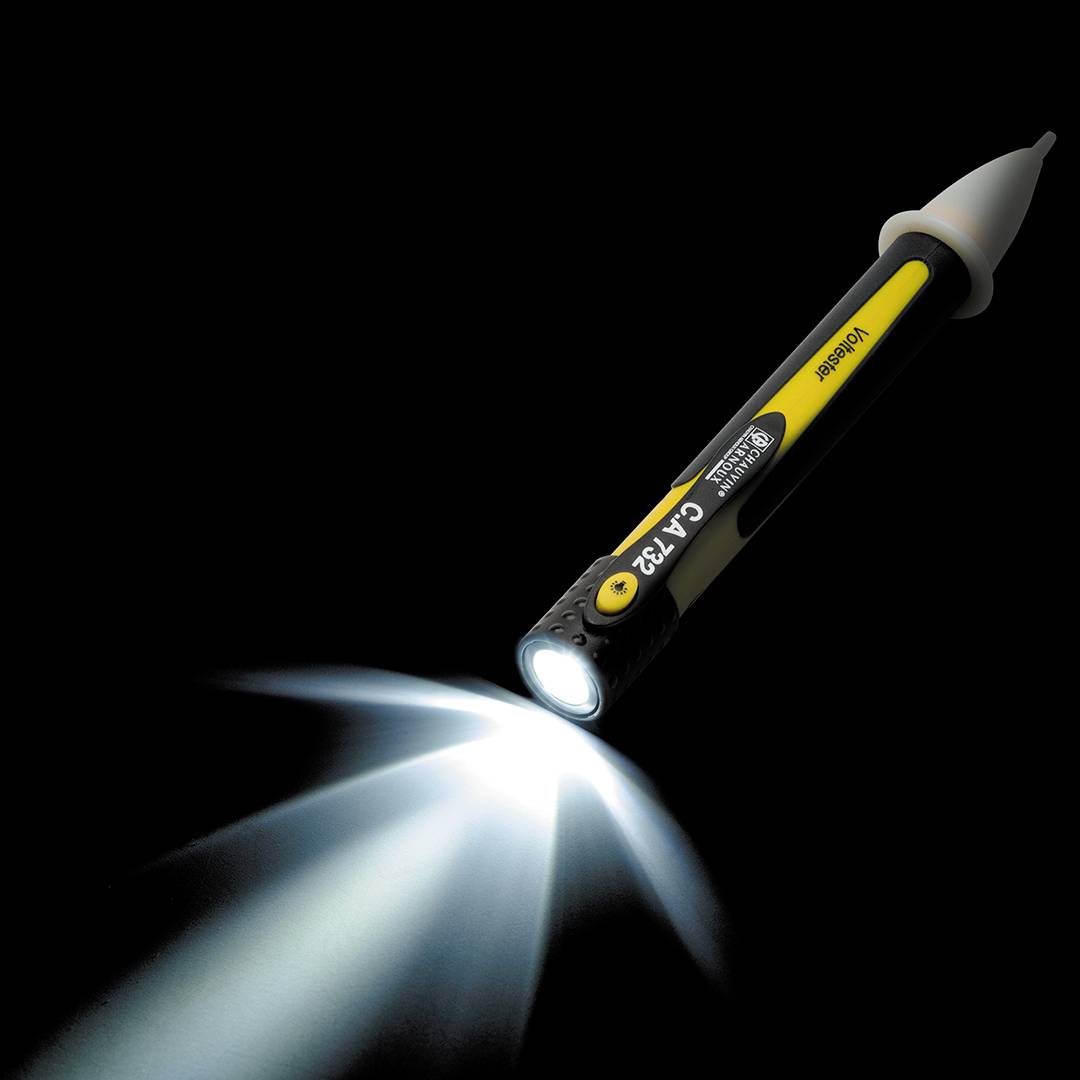 Chauvin Arnoux C.A 732 Berührungsloser Spannungsprüfer CAT III 1000V LED