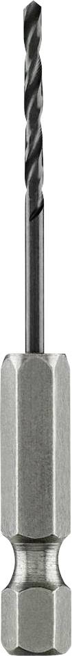 Bosch Accessories 2609255139 HSS Metall-Spiralbohrer 2mm rollgewalzt 1/4" (6.3 mm)